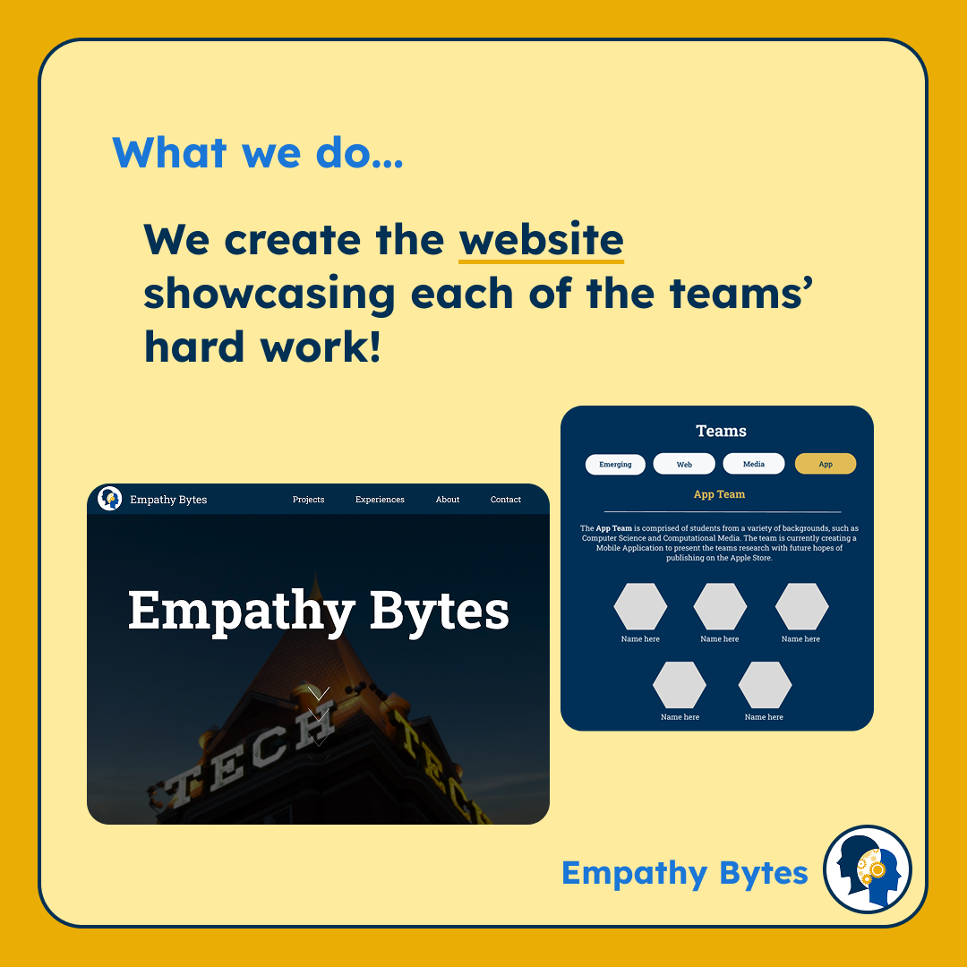 What the Empathy Bytes Web Team Does